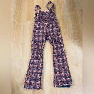 Burton Blue and Red Patterned Snow Bob